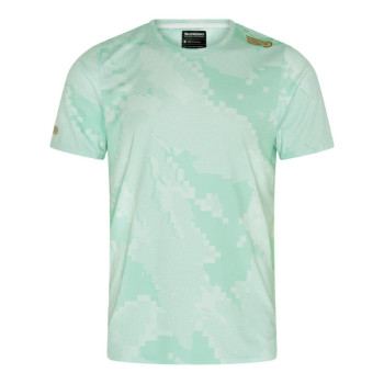 PRESSIO - Men - Elite SS Top - Camo/Mint